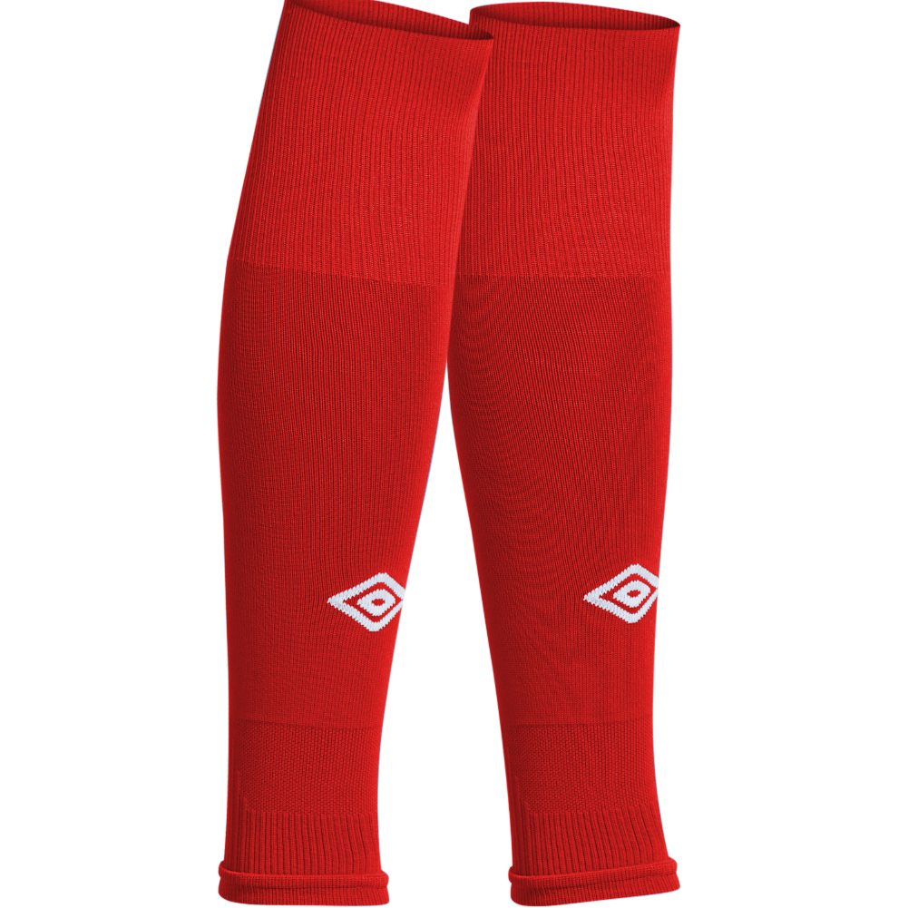 Footless Sock, Red