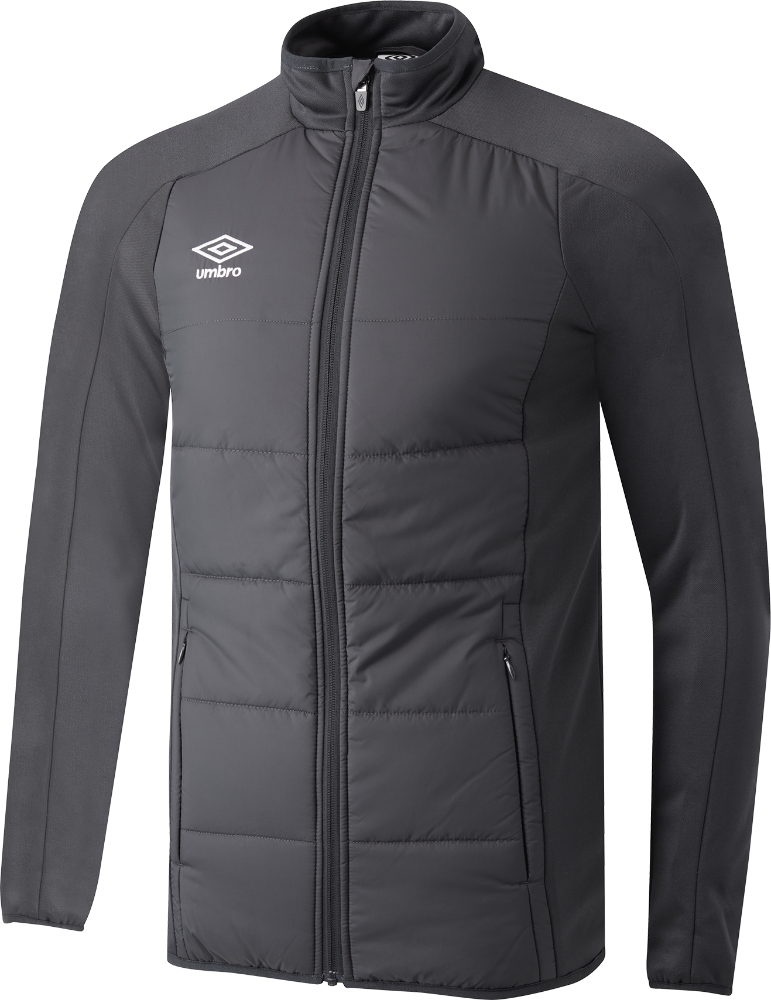 UMBRO CLEARANCE- Padded Coaches Jacket Black 2.0