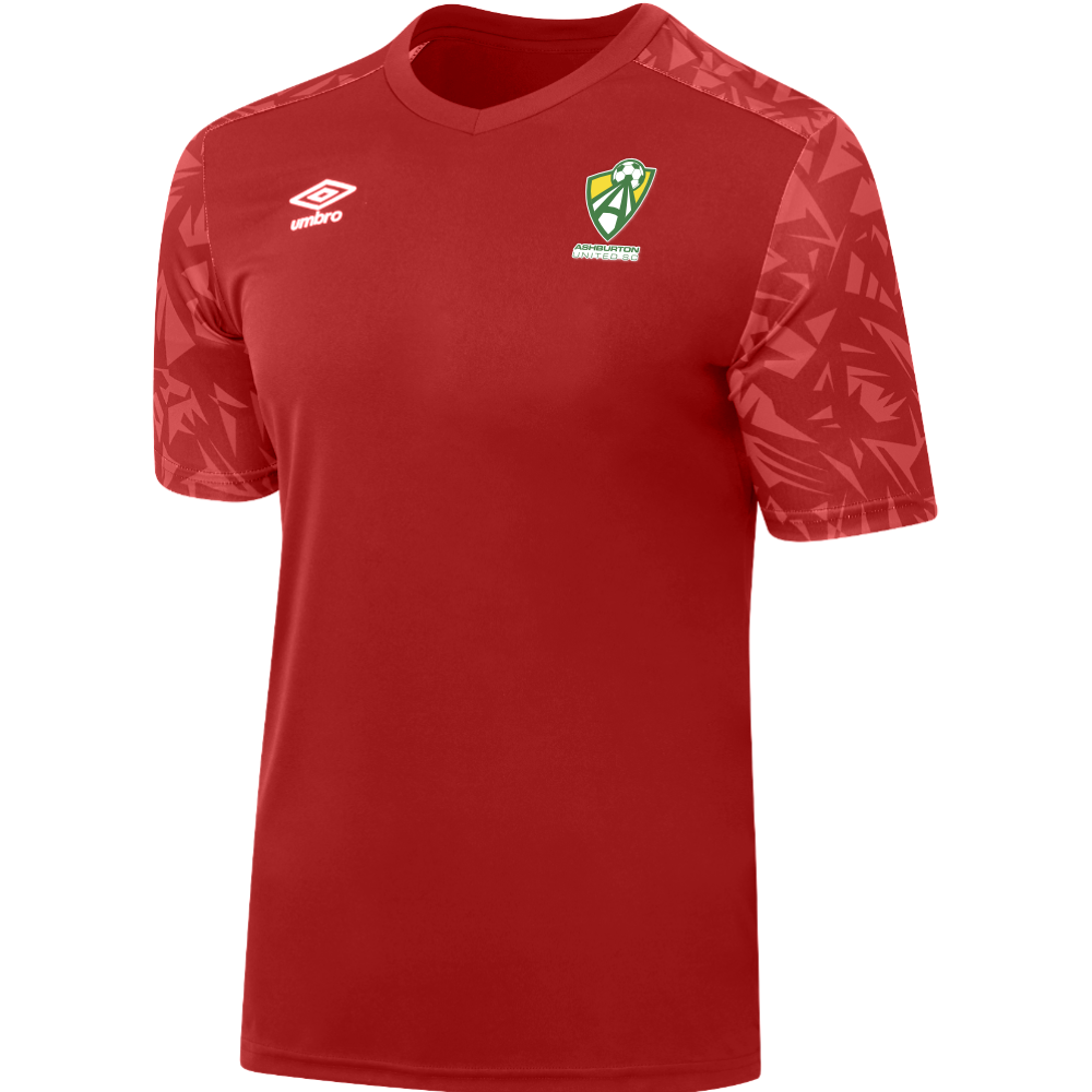 Over 35 Masters Ashburton Scatter Velocity Red Jersey- No sponsor