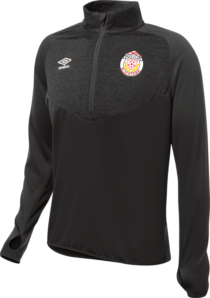 BCRB Elite Half Zip Black