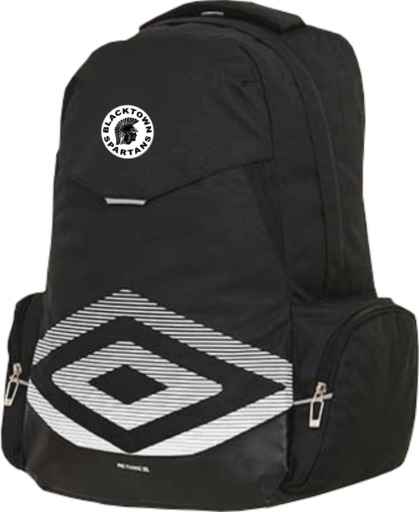 Blacktown Spartans Pro Training 2.0 Backpack, Black