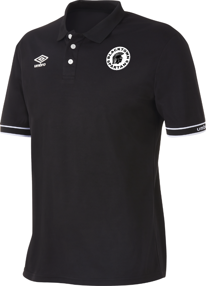 Blacktown Spartans Legacy Polo Black