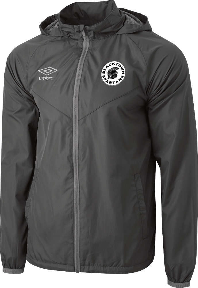 Blacktown Spartans Elite Shower Jacket Black