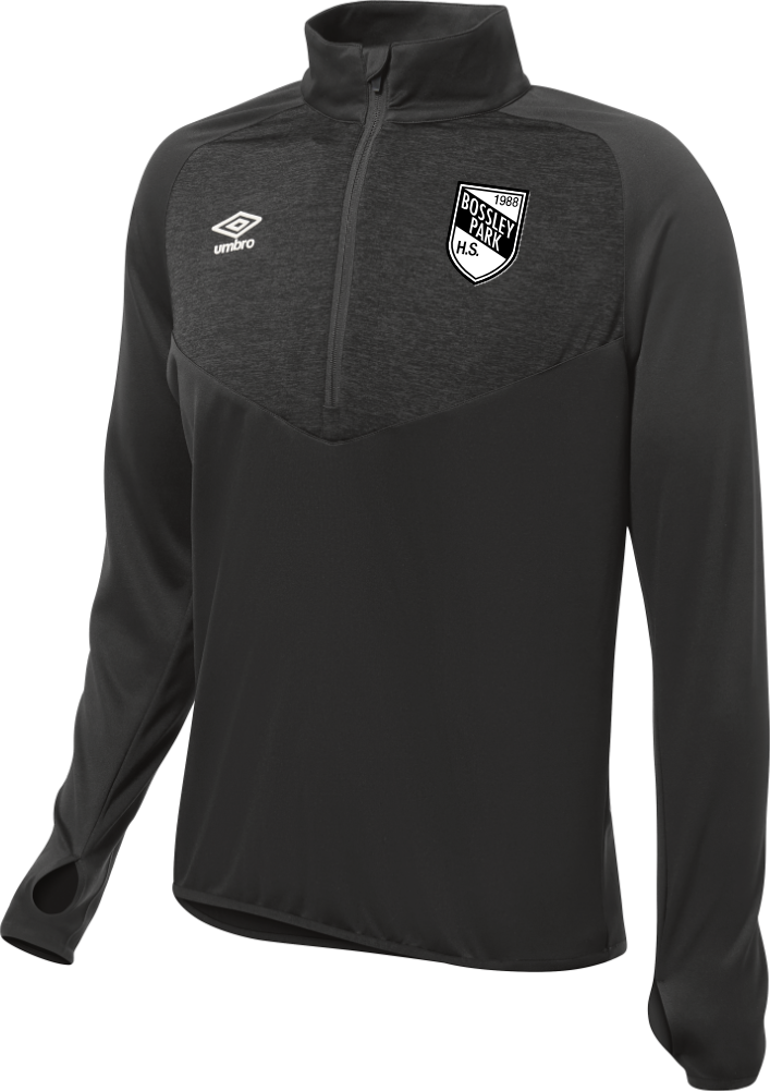 BPHS Elite Half Zip Black