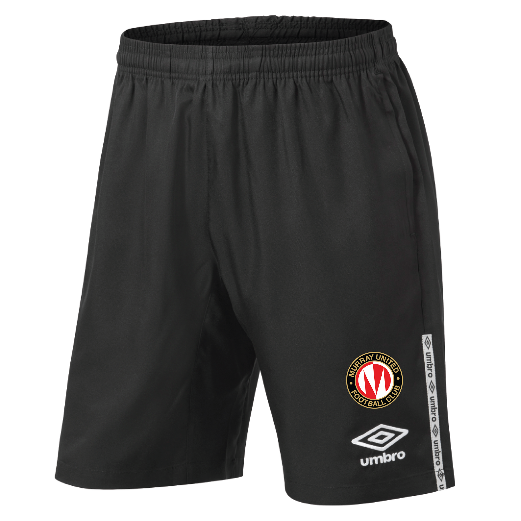 Murray United FC Coaches Shorts Black 2.0