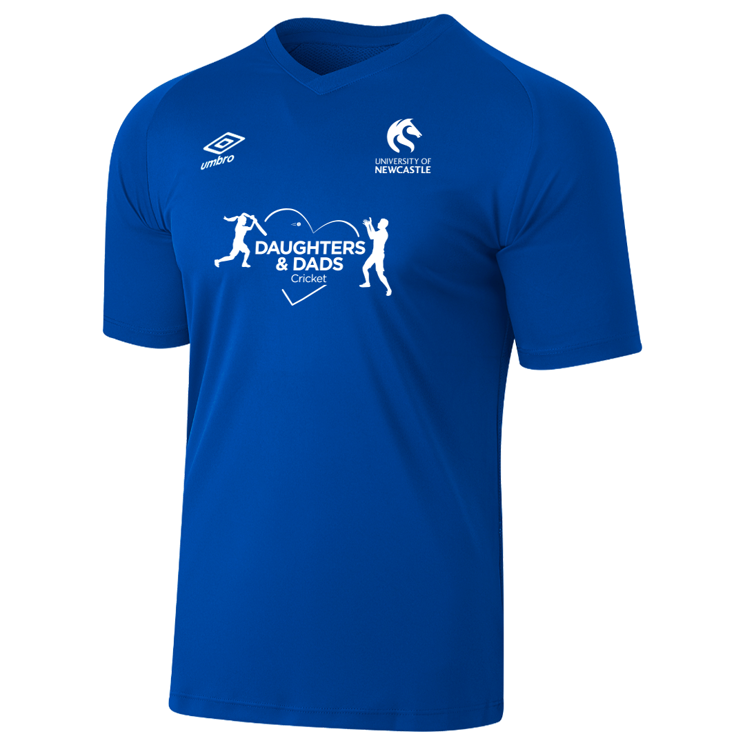 Daughters & Dads Cricket League Jersey Cobalt Blue