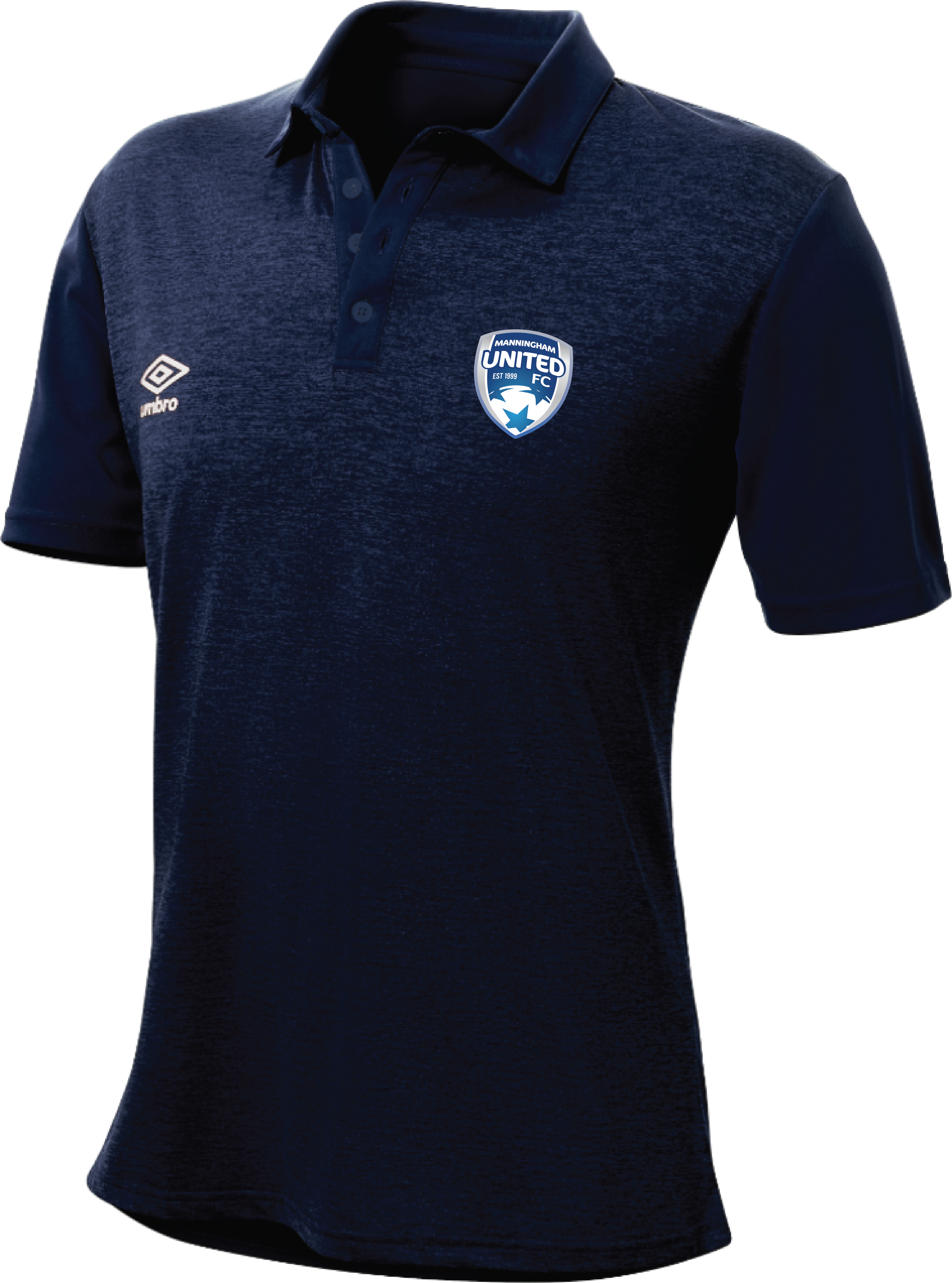 MUFC Elite Polo Midnight Navy