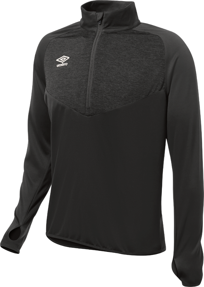 Deakin Ducks Elite Half Zip Black