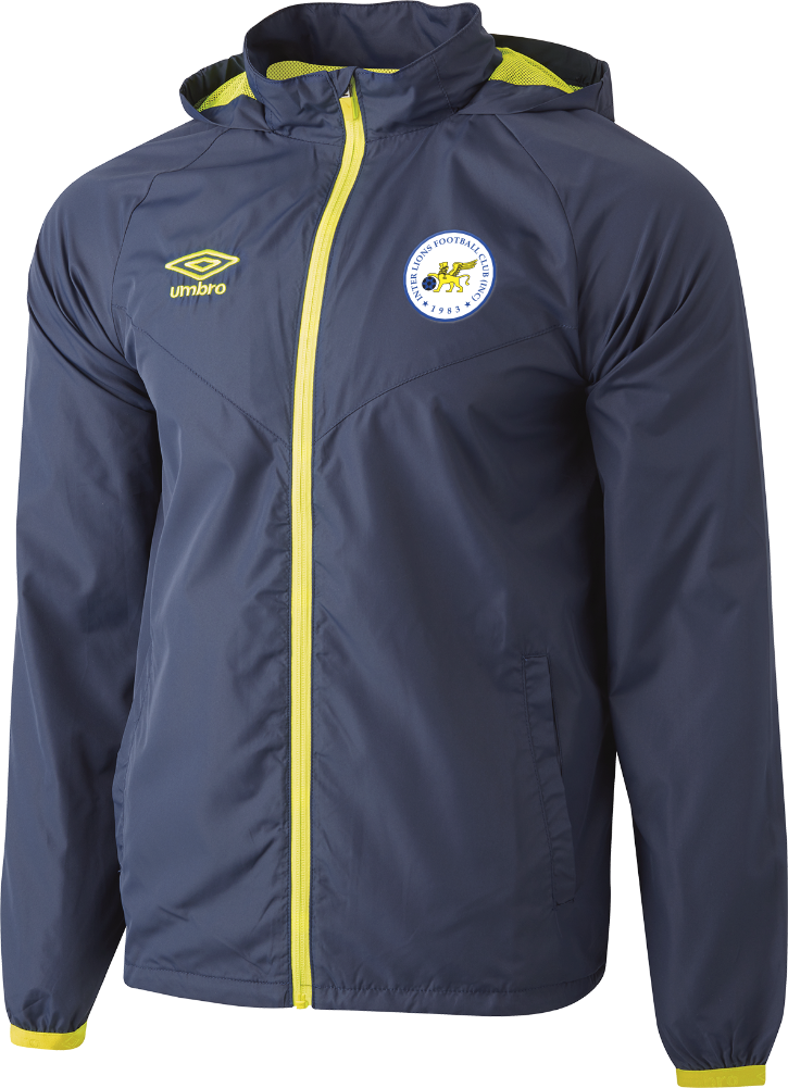 Inter Lions Elite Shower Jacket Navy/Fluro