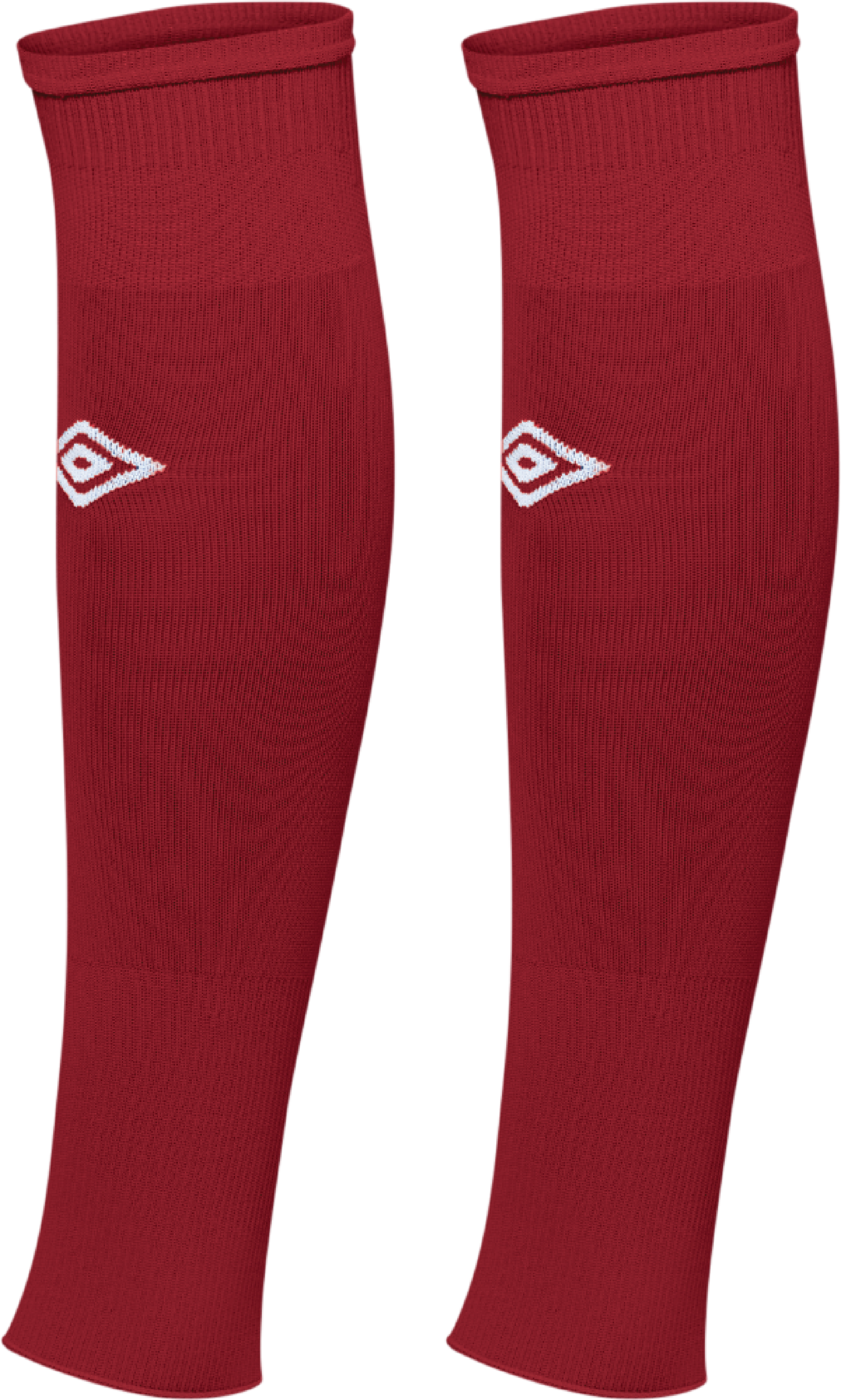 Preston Lions Footless Socks Red