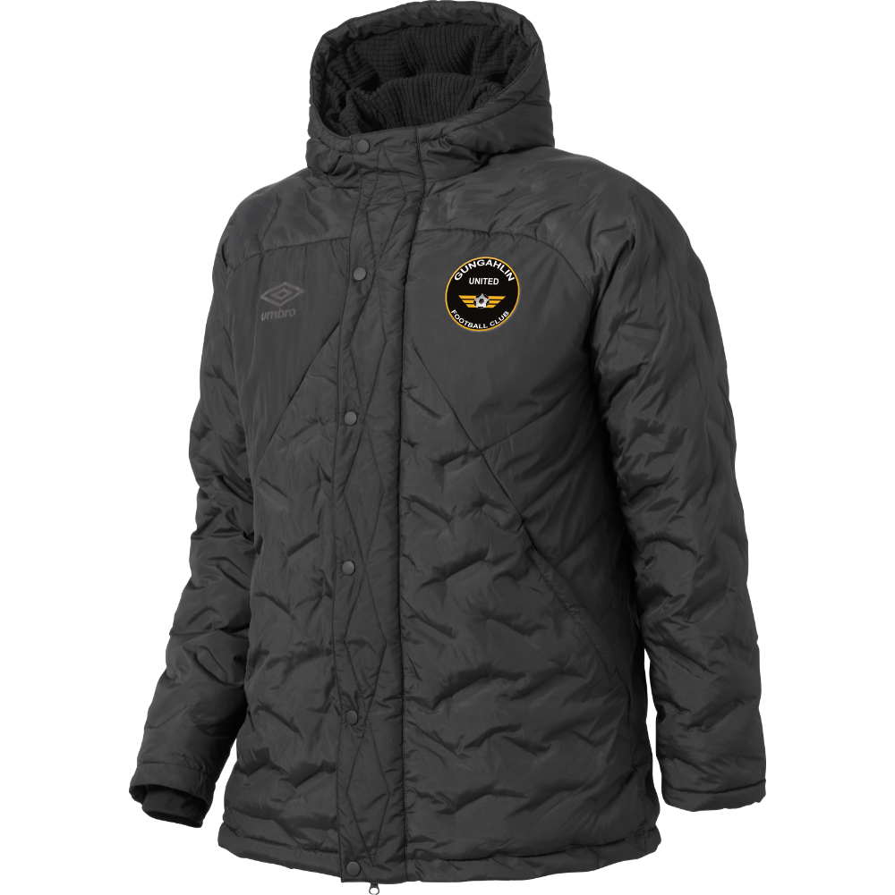 Gungahlin Insulated Padded Jacket Black- Size in description below