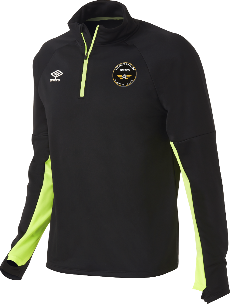 Gungahlin Stadium QTR Zip  Black