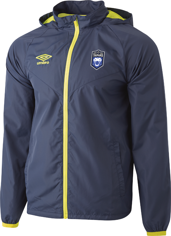 Taipans Elite Shower Jacket Navy/Fluro