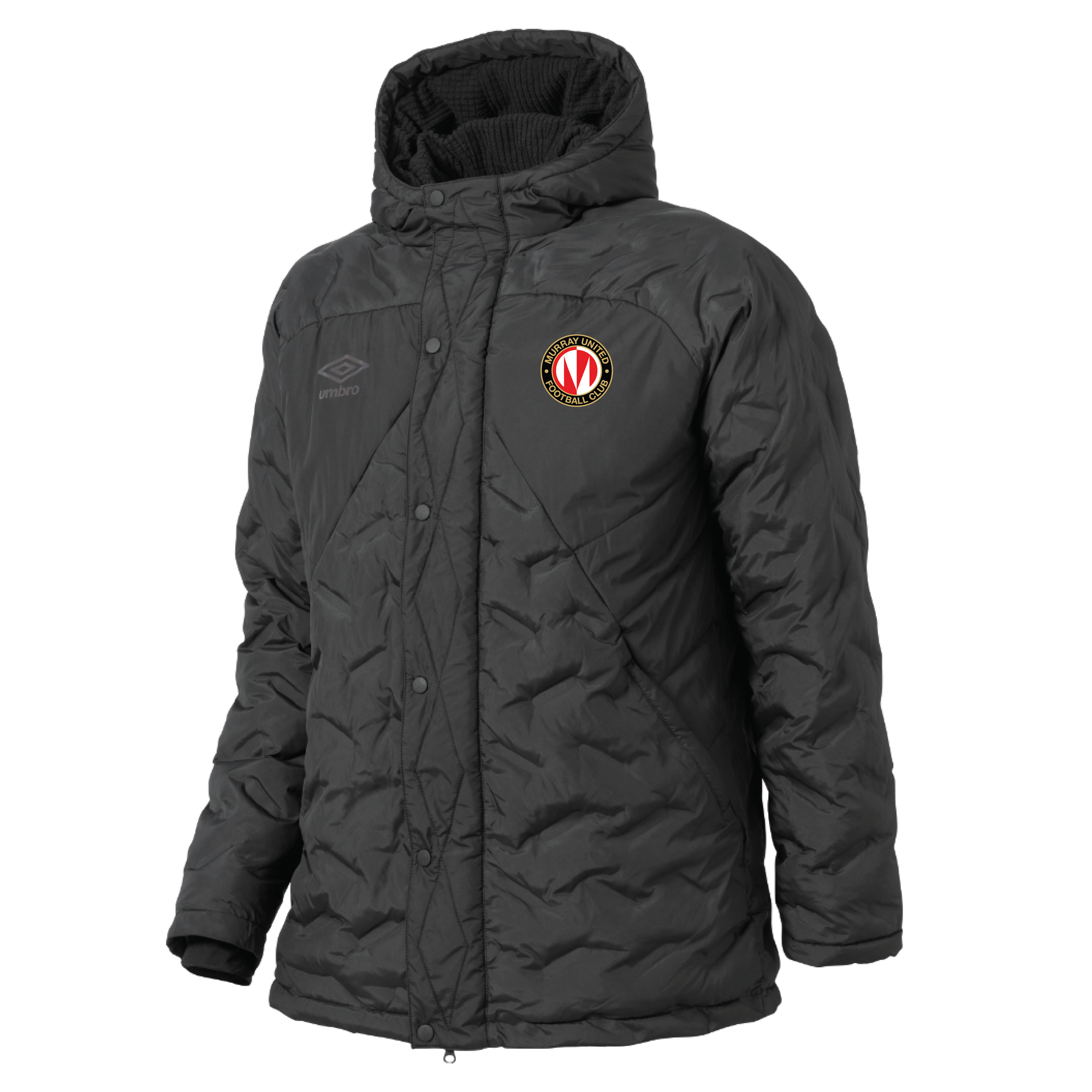 Murray United FC Insulated Padded Jacket Black