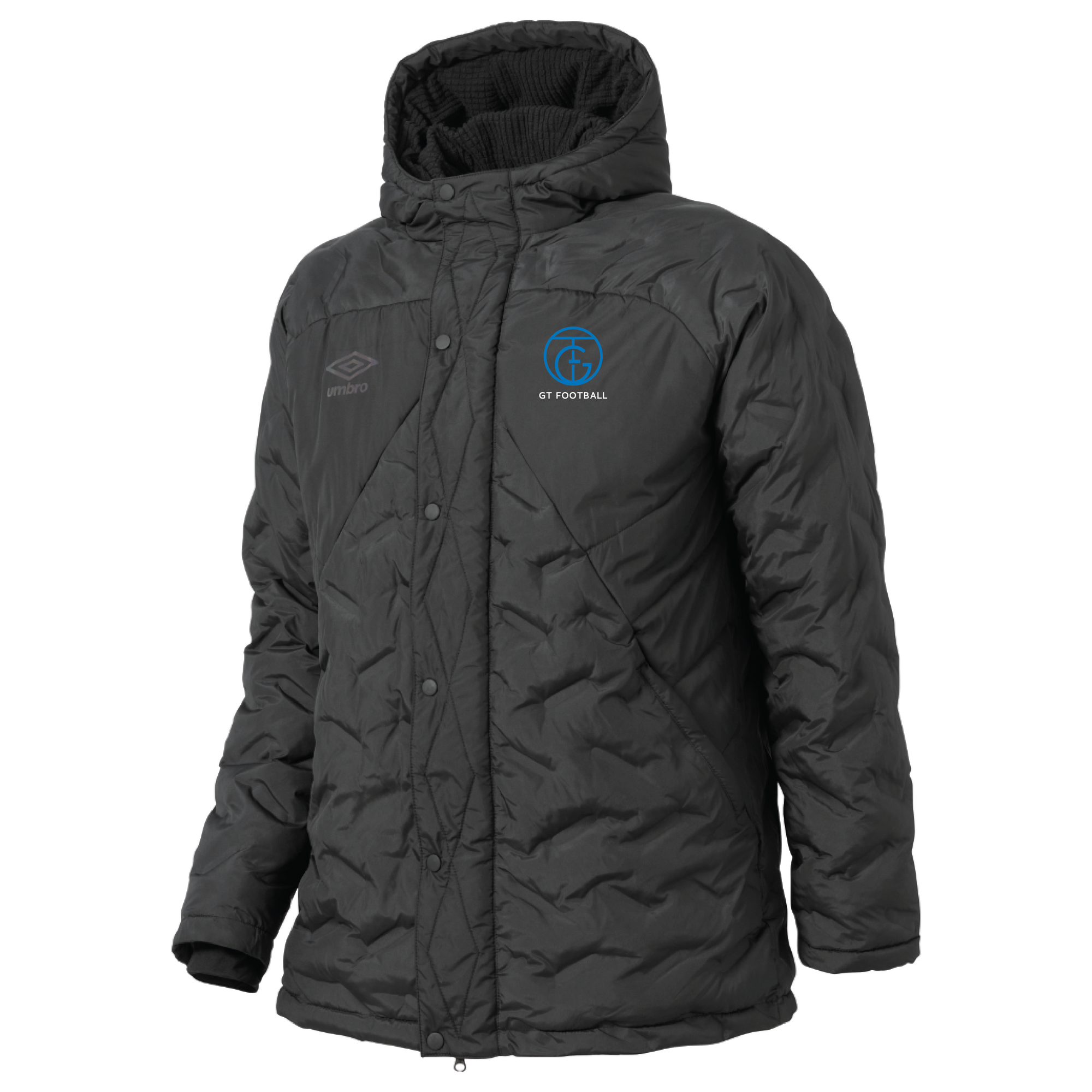 GT Football Insulated Padded Jacket Black