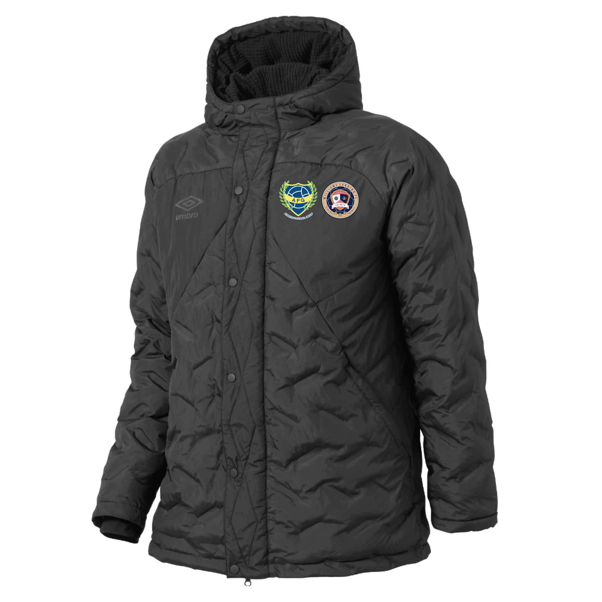 Williams Landing FC Insulated Padded Jacket Black