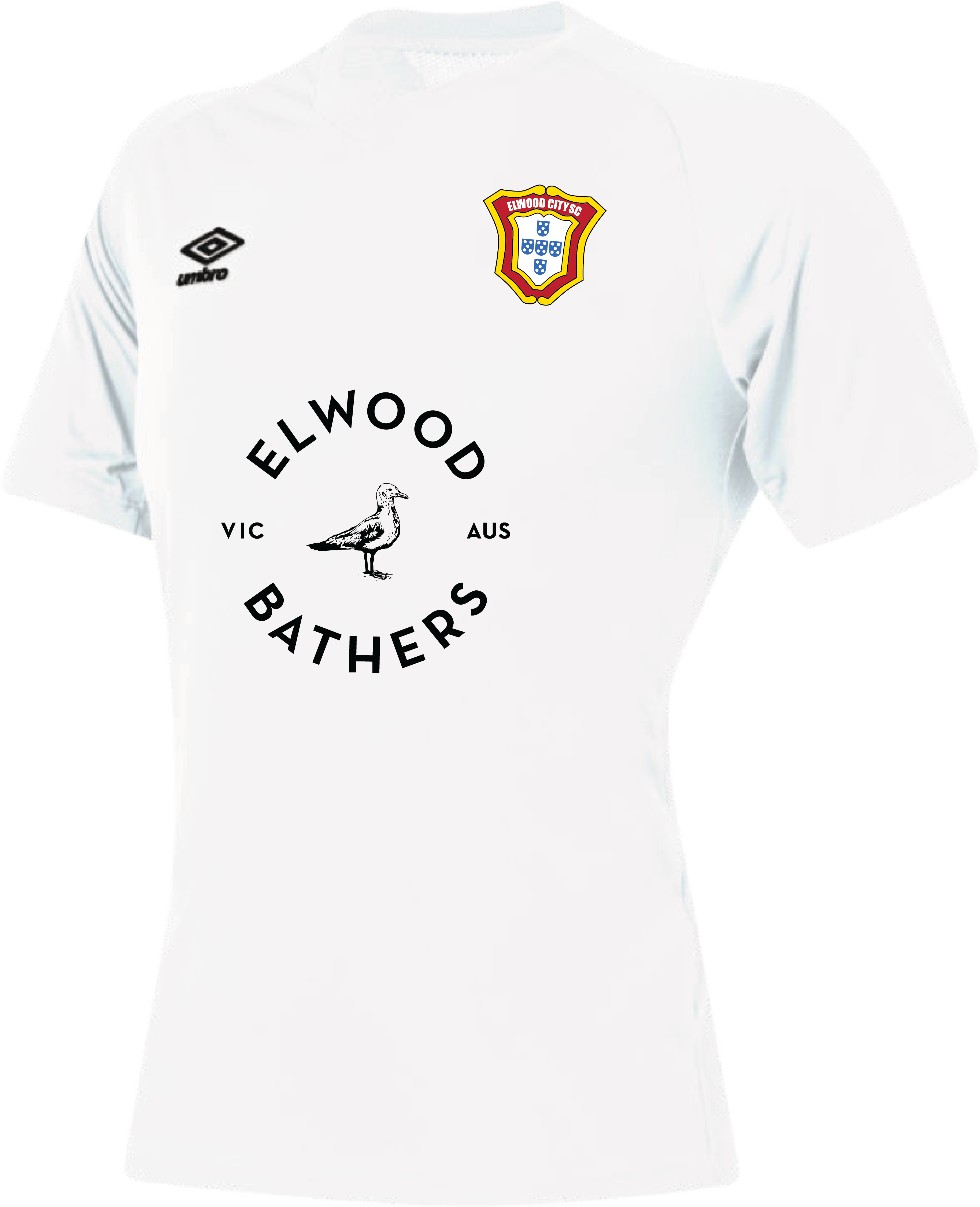 Elwood League Jersey White1