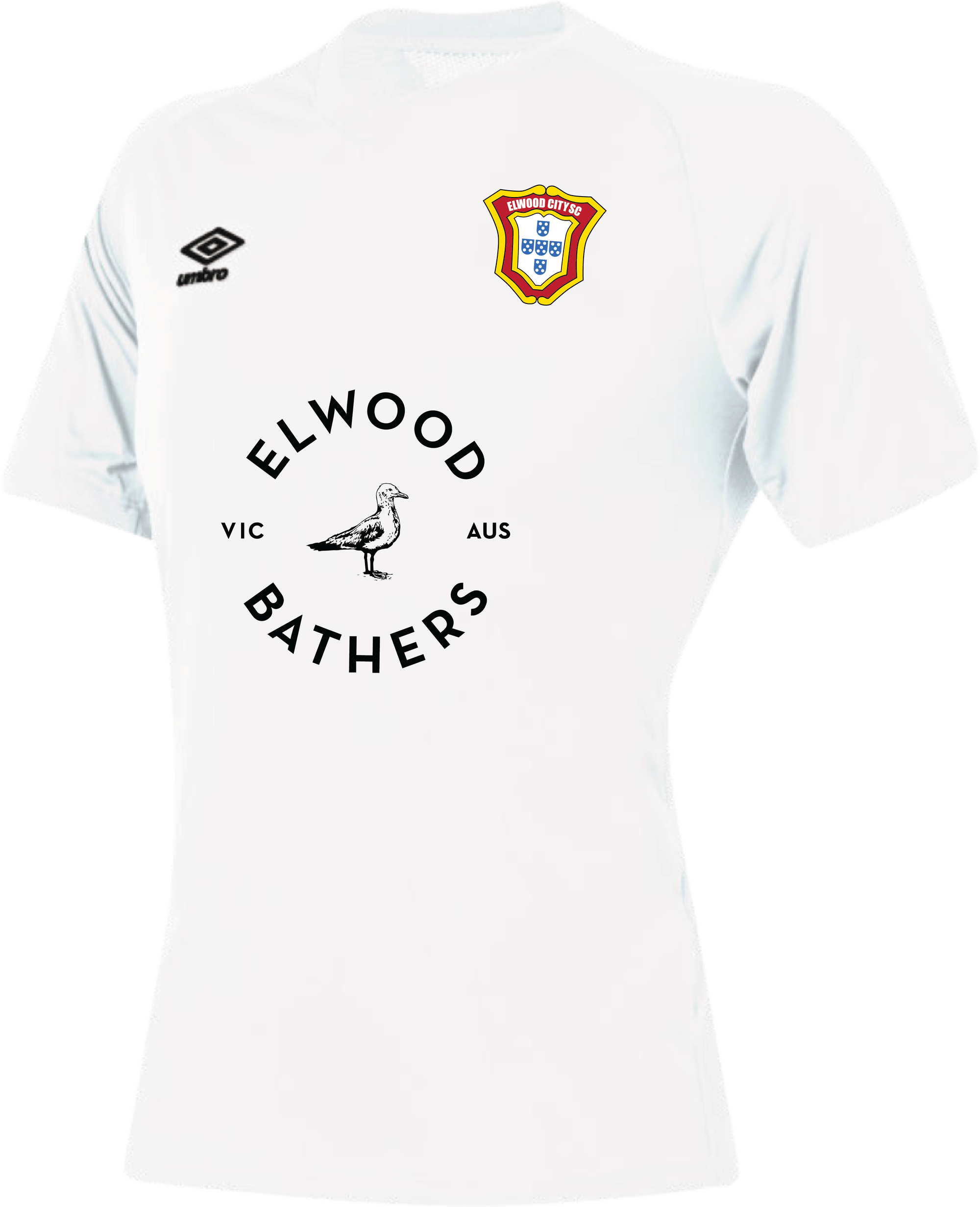 Elwood League Jersey White1