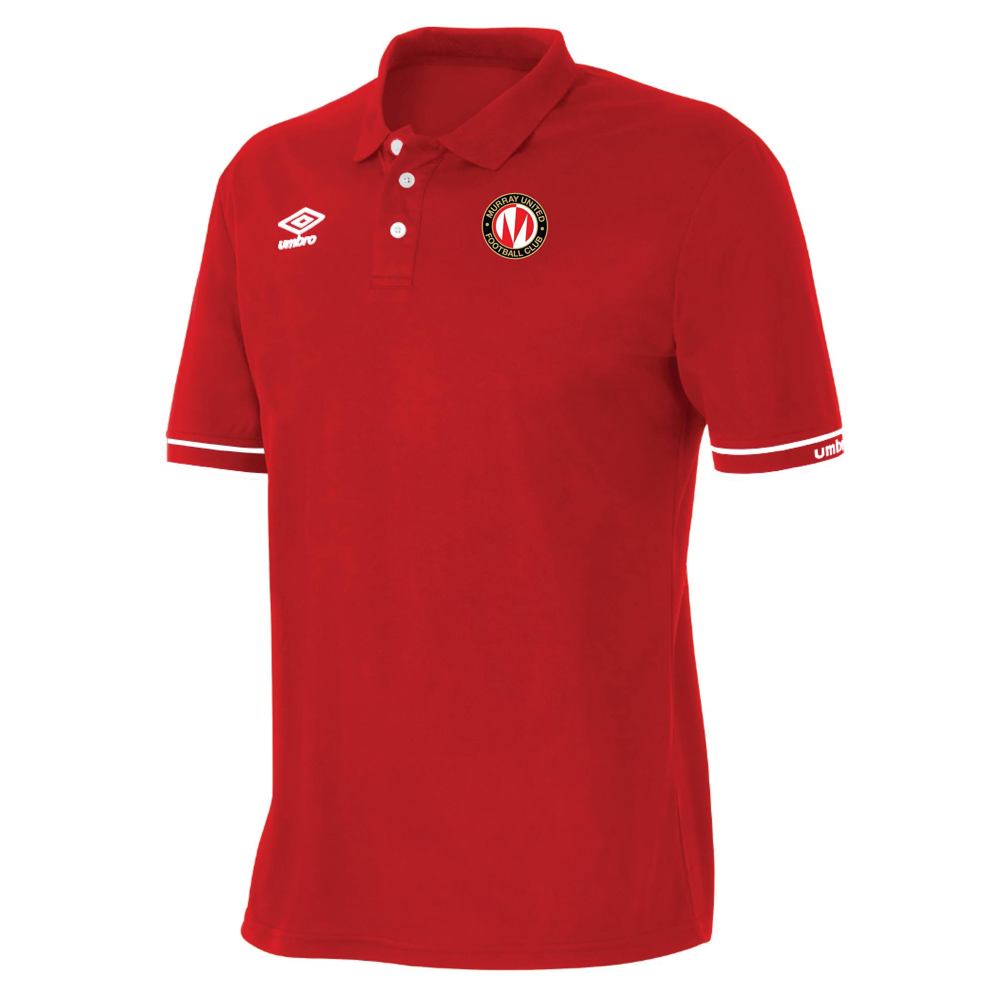Murray United FC  Legacy Polo Murray Red