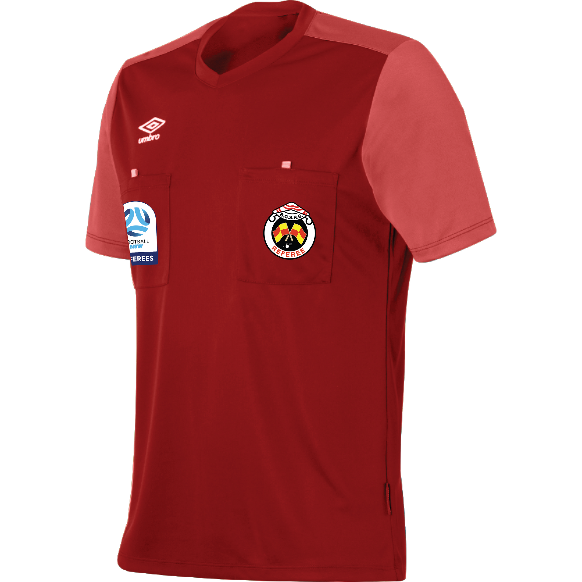 BCSRB Referee Jersey 2.0 Red