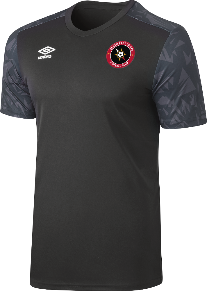 South East United FC Scatter Jersey Black/Grey