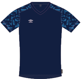 Dunbar Rovers Scatter Jersey Midnight Navy/Cobalt Blue