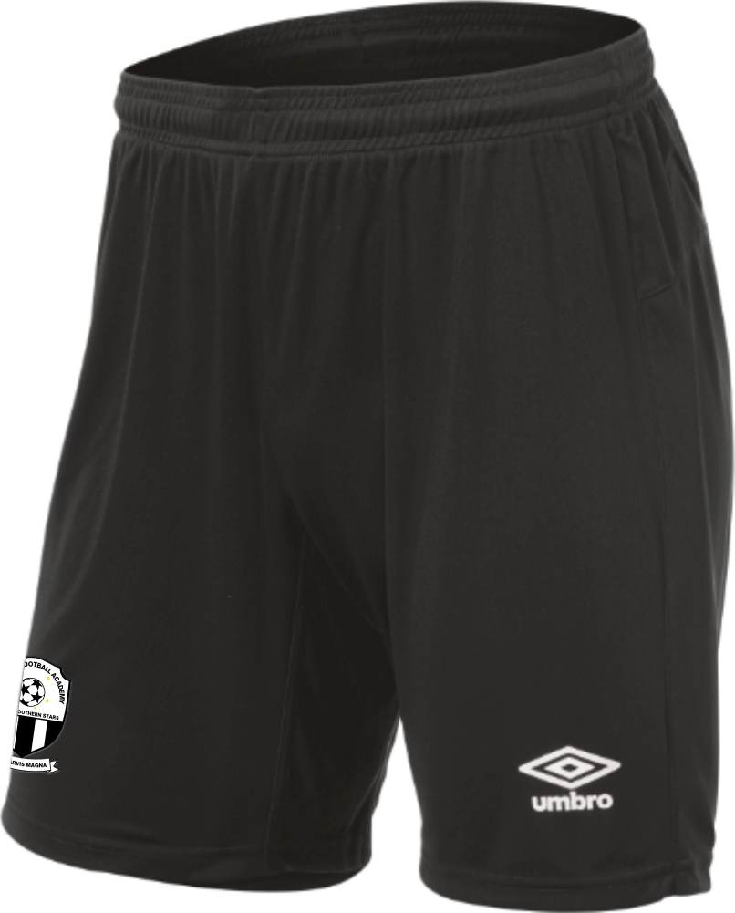 European Football Academy Core Shorts Black