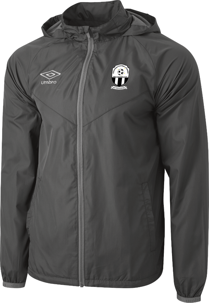 European Football Academy Elite Shower Jacket Black