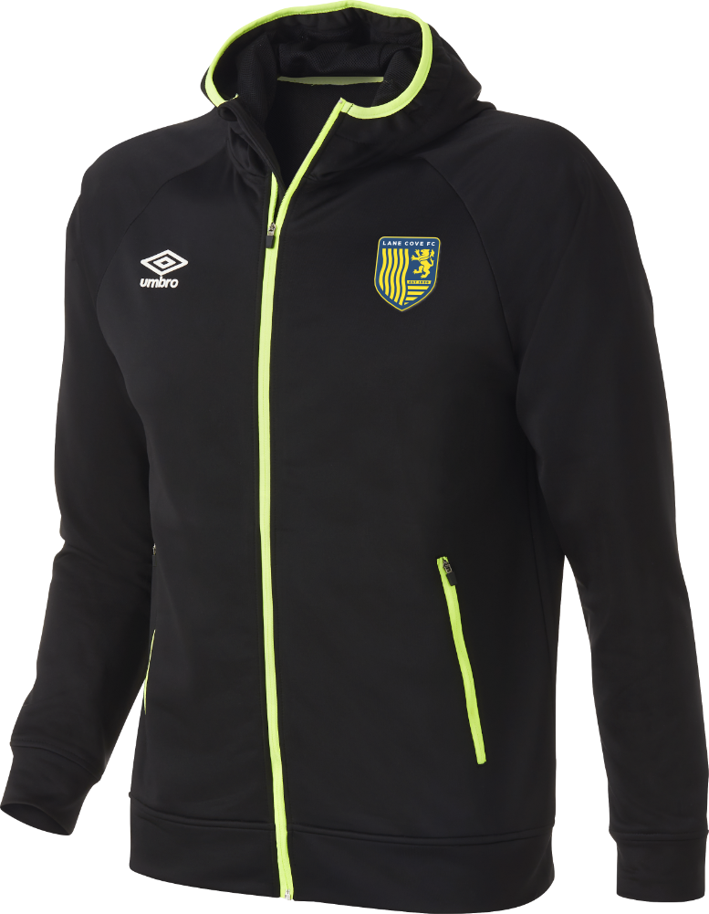 Lane Cove FC Stadium Jacket Black