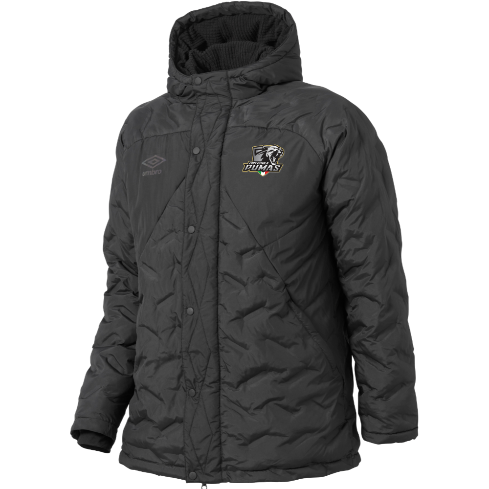 Port Kembla Pumas Insulated Padded Jacket Black