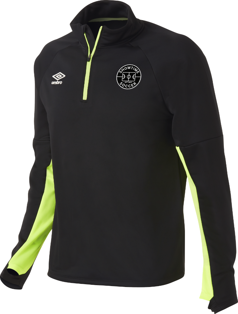 Showtime Soccer Stadium QTR Zip Black