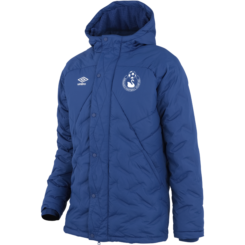 Swansea FC Insulated Padded Jacket, Royal Navy