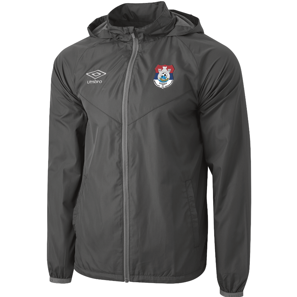 White City Elite Shower Jacket Black