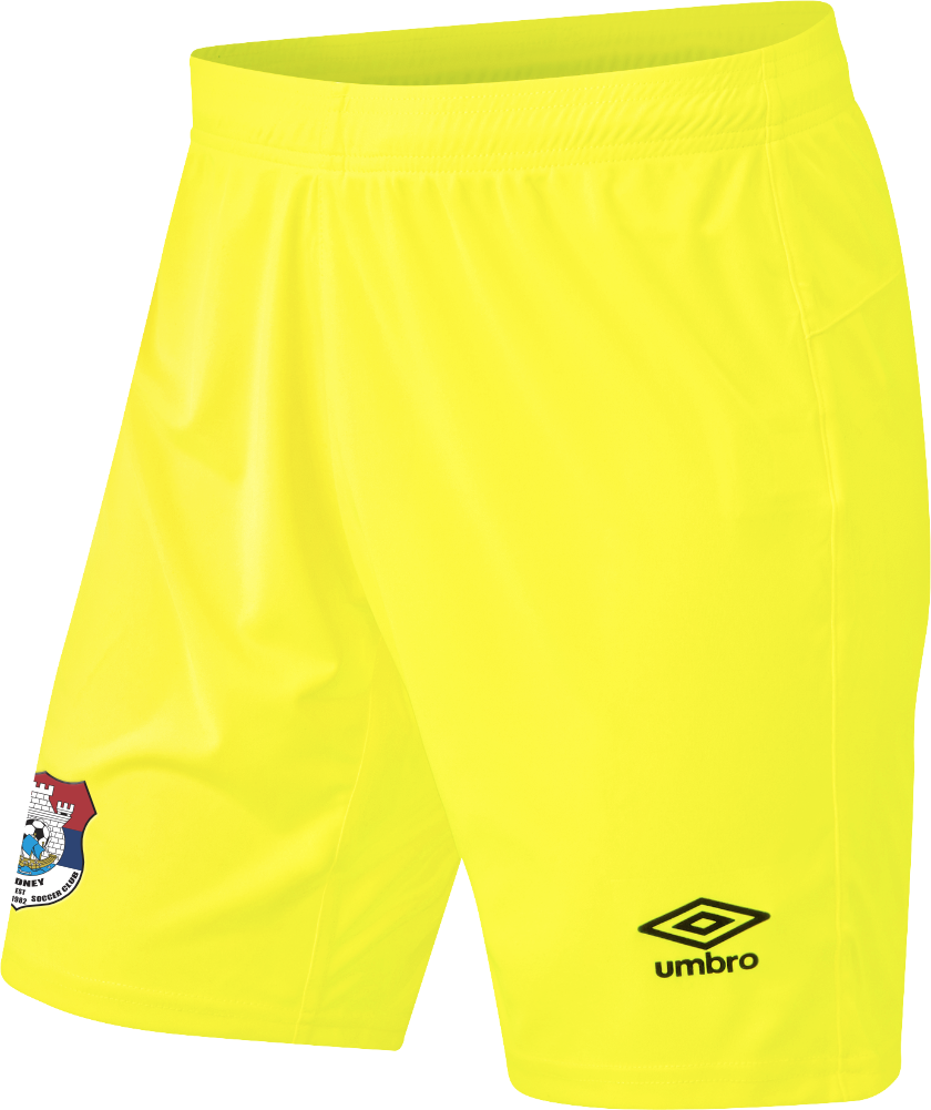 White City Goalkeeper Shorts 2.0 Fluro Yellow