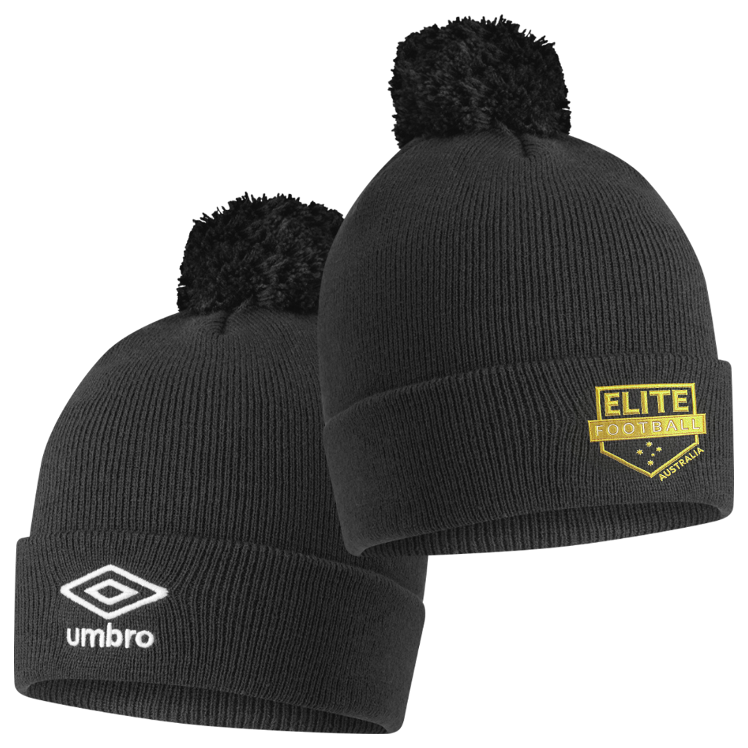 Elite Football Beanie Black