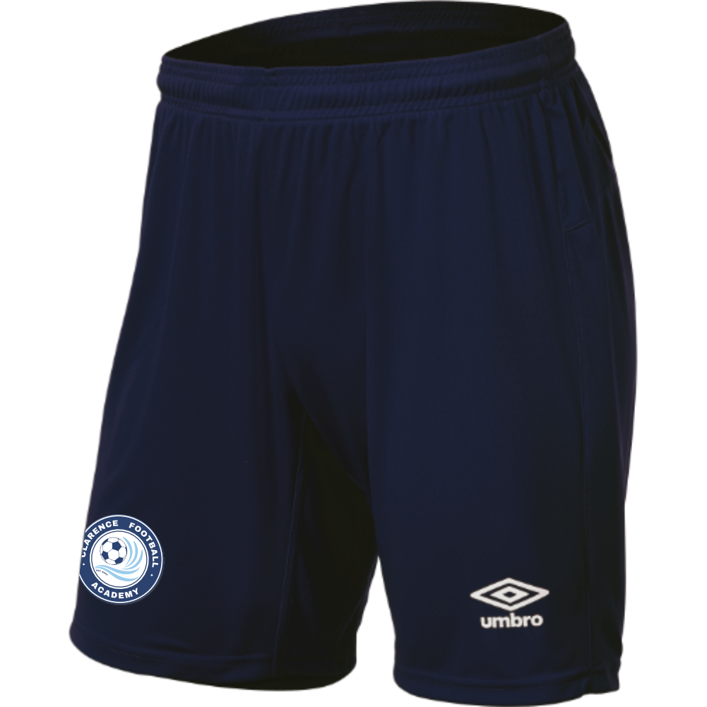 Clarence Football Academy Core Shorts Midnight Navy