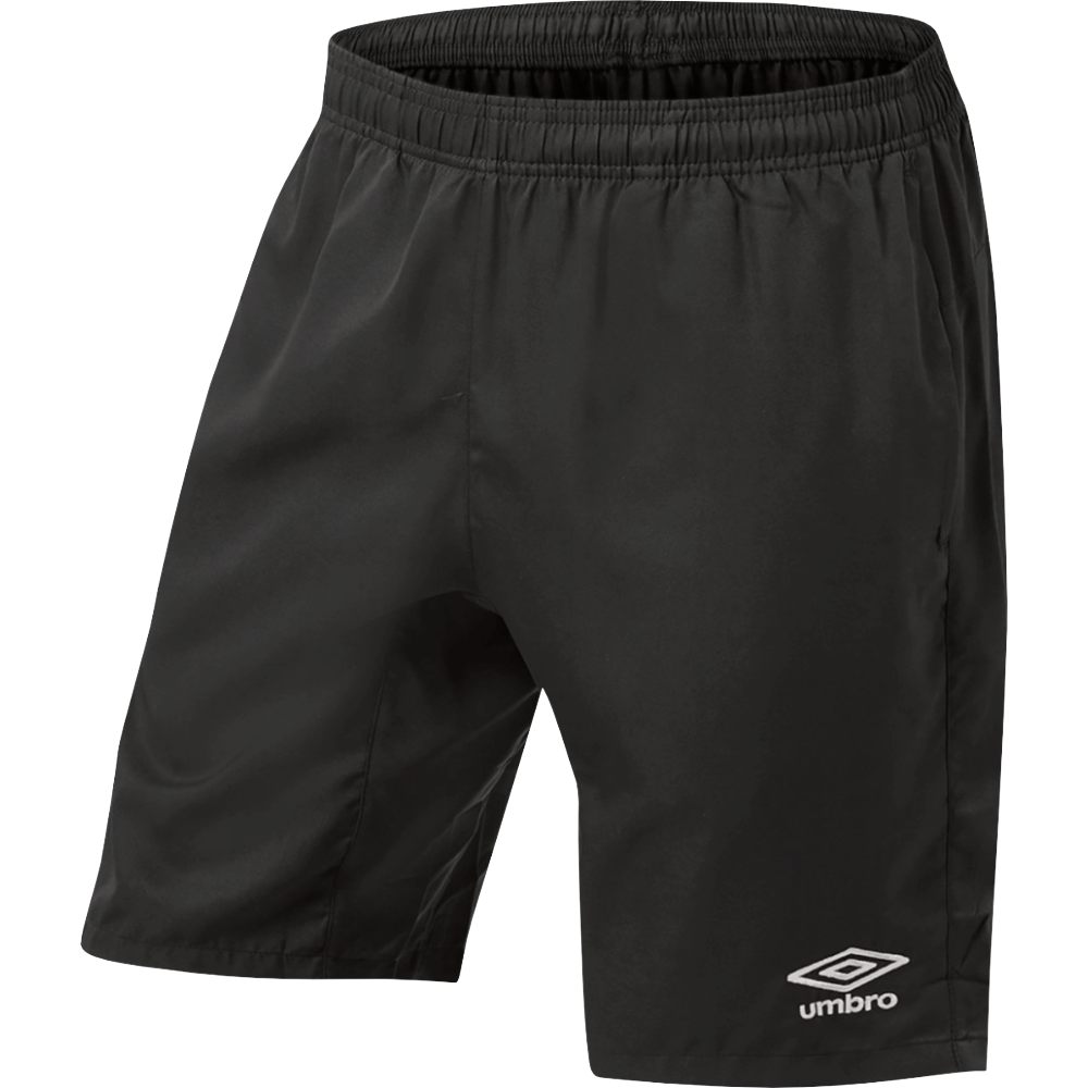 UMBRO Clearance Coaches Shorts Black- ZIP POCKETS