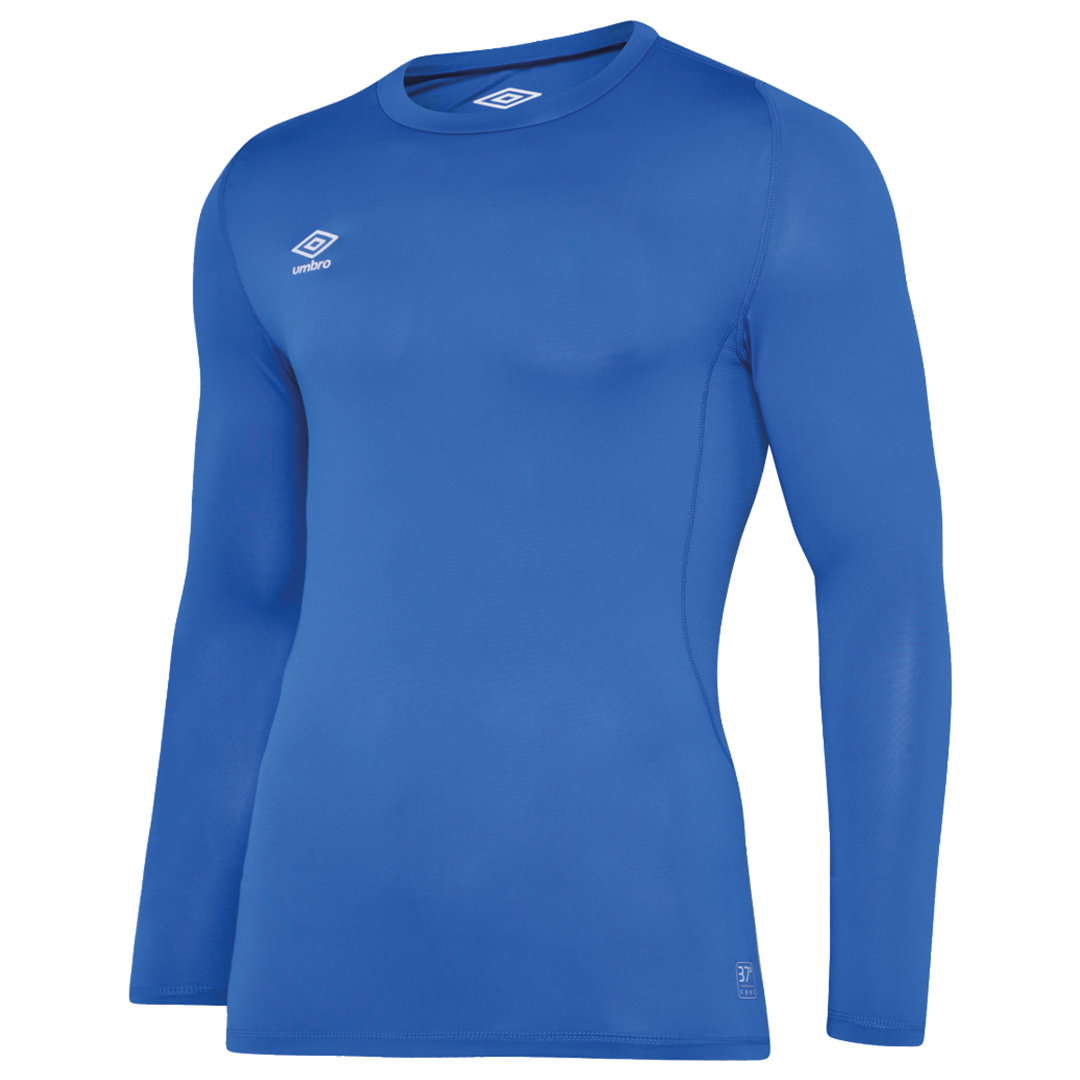 UMBRO Core LS Crew Baselayer Cobalt Blue