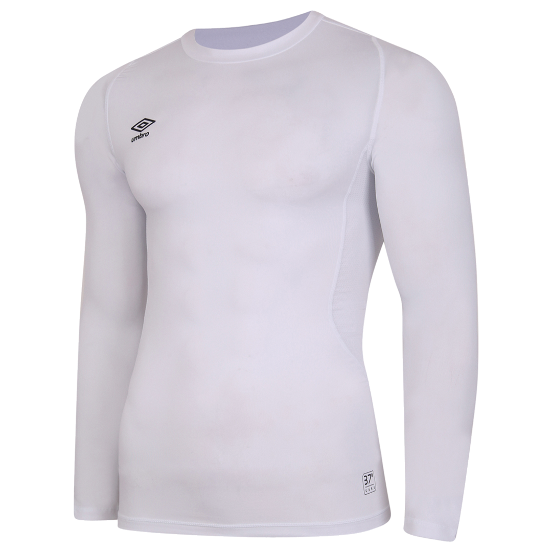 UMBRO Core LS Crew Baselayer White