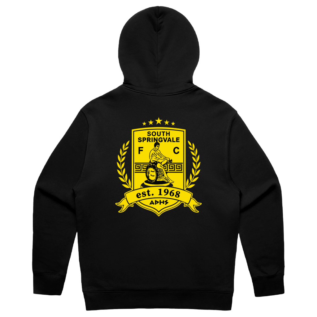 South Springvale Champions Cotton Hoodie Black