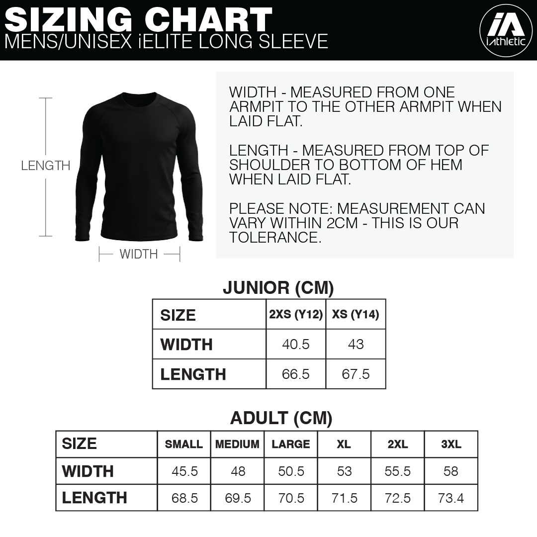 iAthletic iElite Long Sleeve Top - Red