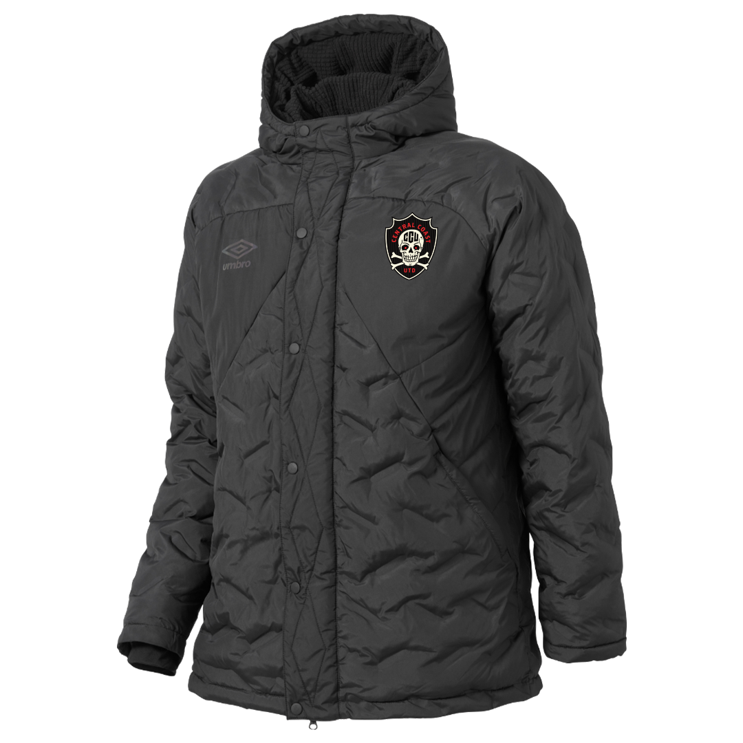 Central Coast United Insulated Padded Jacket Black