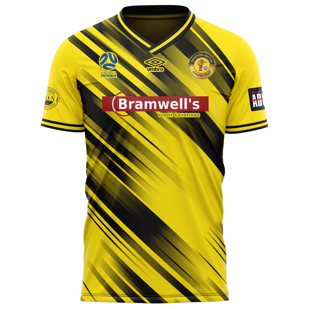 Seaford United Custom Jersey Yellow