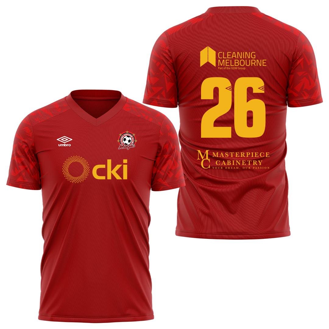 Altona Magic League Jersey Velocity Red