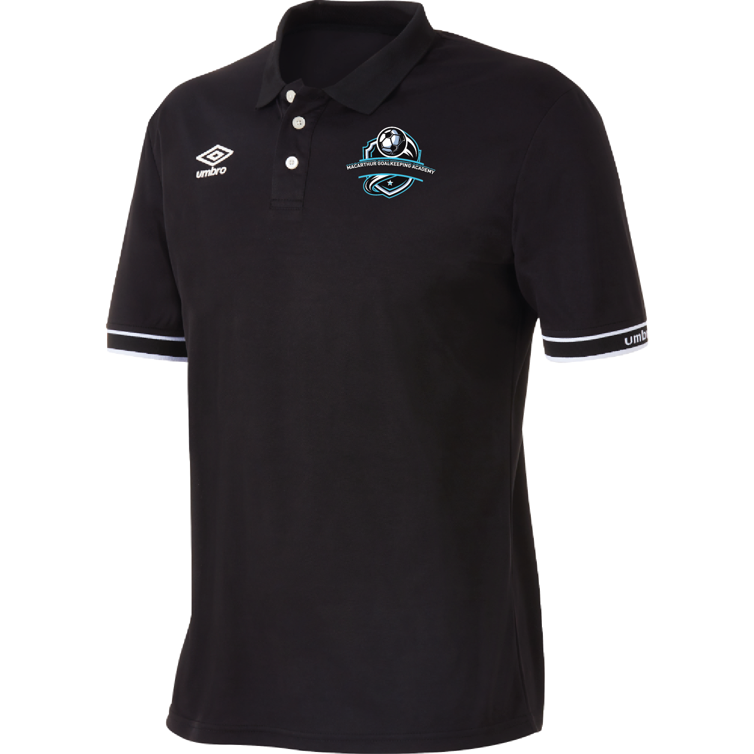Macarthur GK Academy Legacy Polo Black