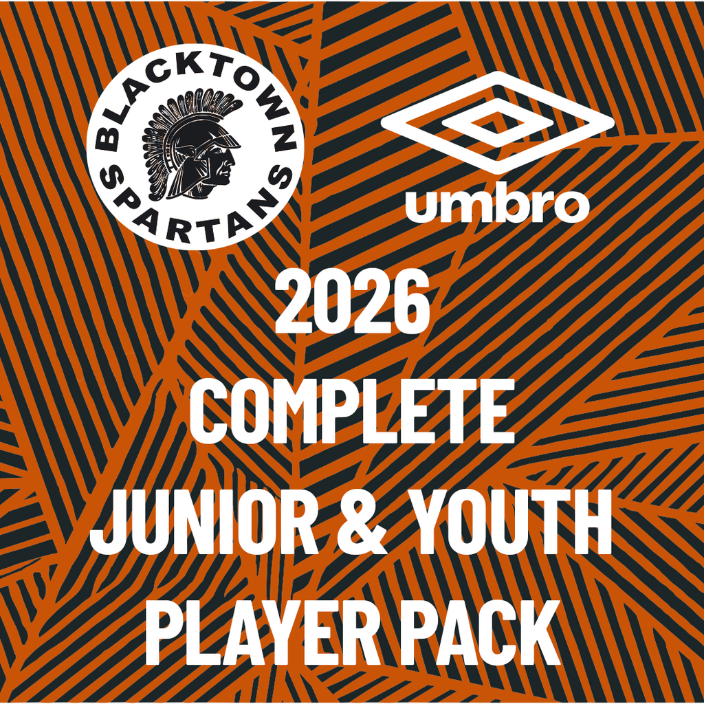 Blacktown Spartans 2026 Complete Junior & Youth Player Package