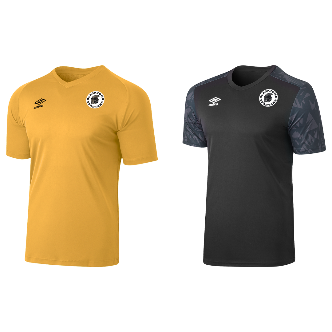 Blacktown Spartans Training - JDL Yellow Jersey or BYL/GYL Black Jersey