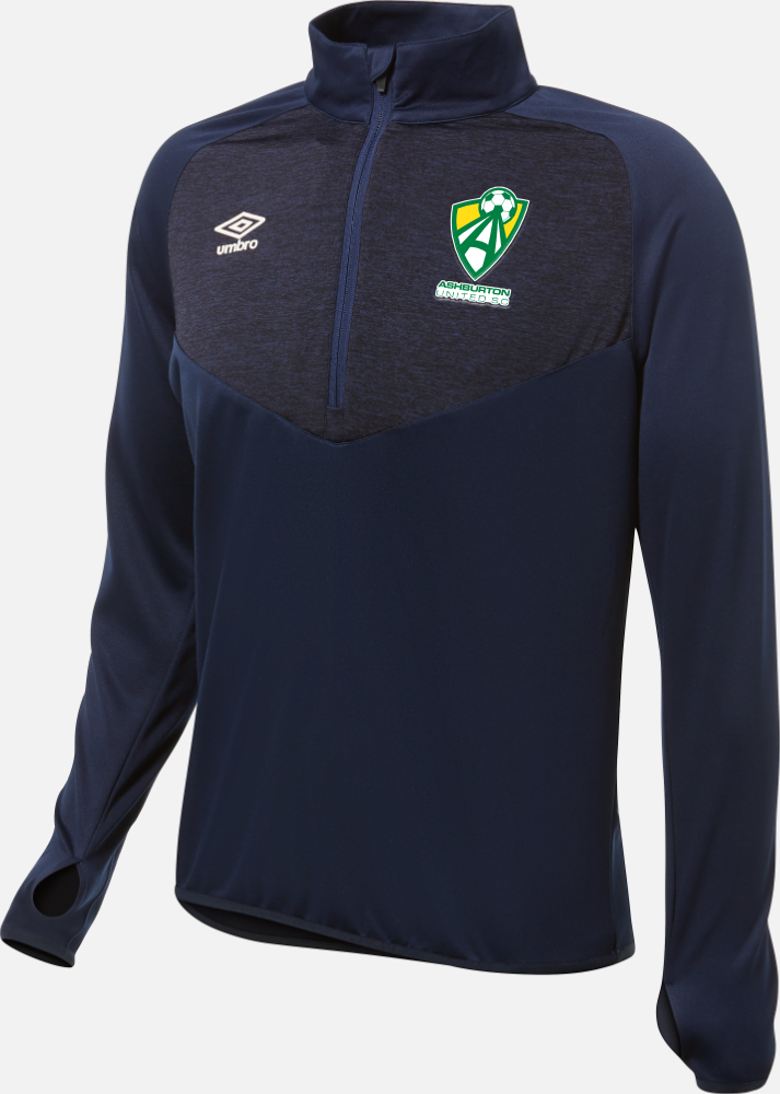 Ashburton United Elite Half Zip - Staff Navy