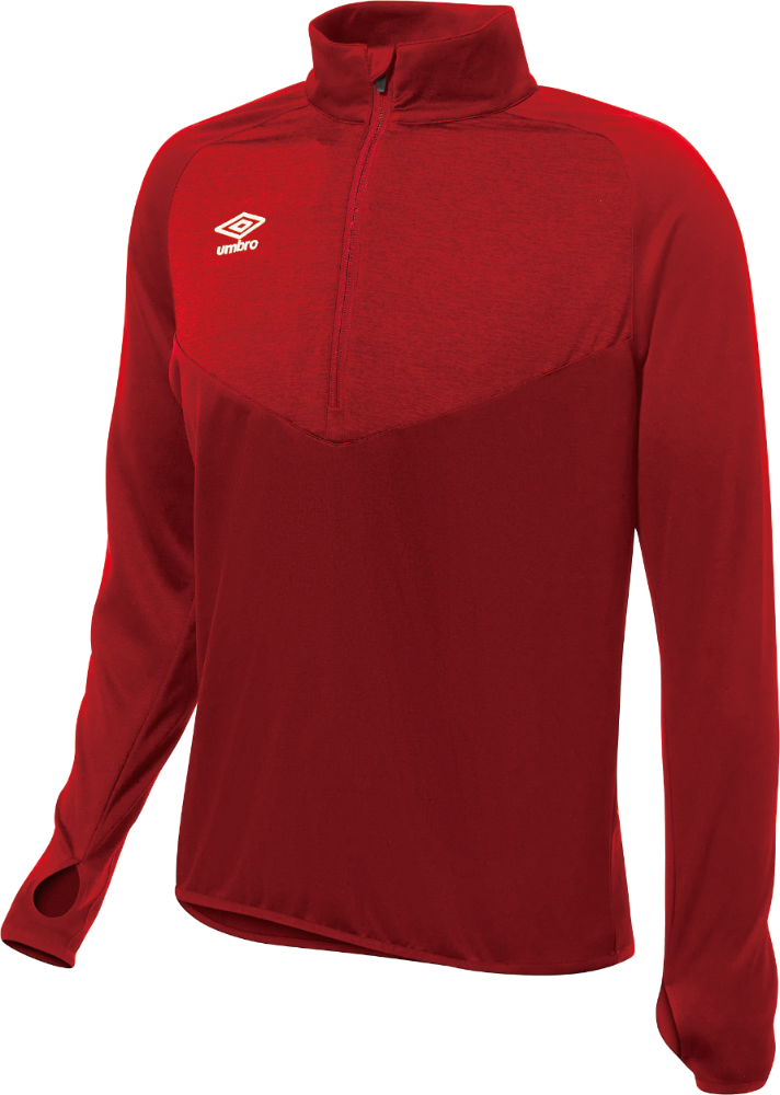 CLEARANCE Elite Half Zip Velocity Red