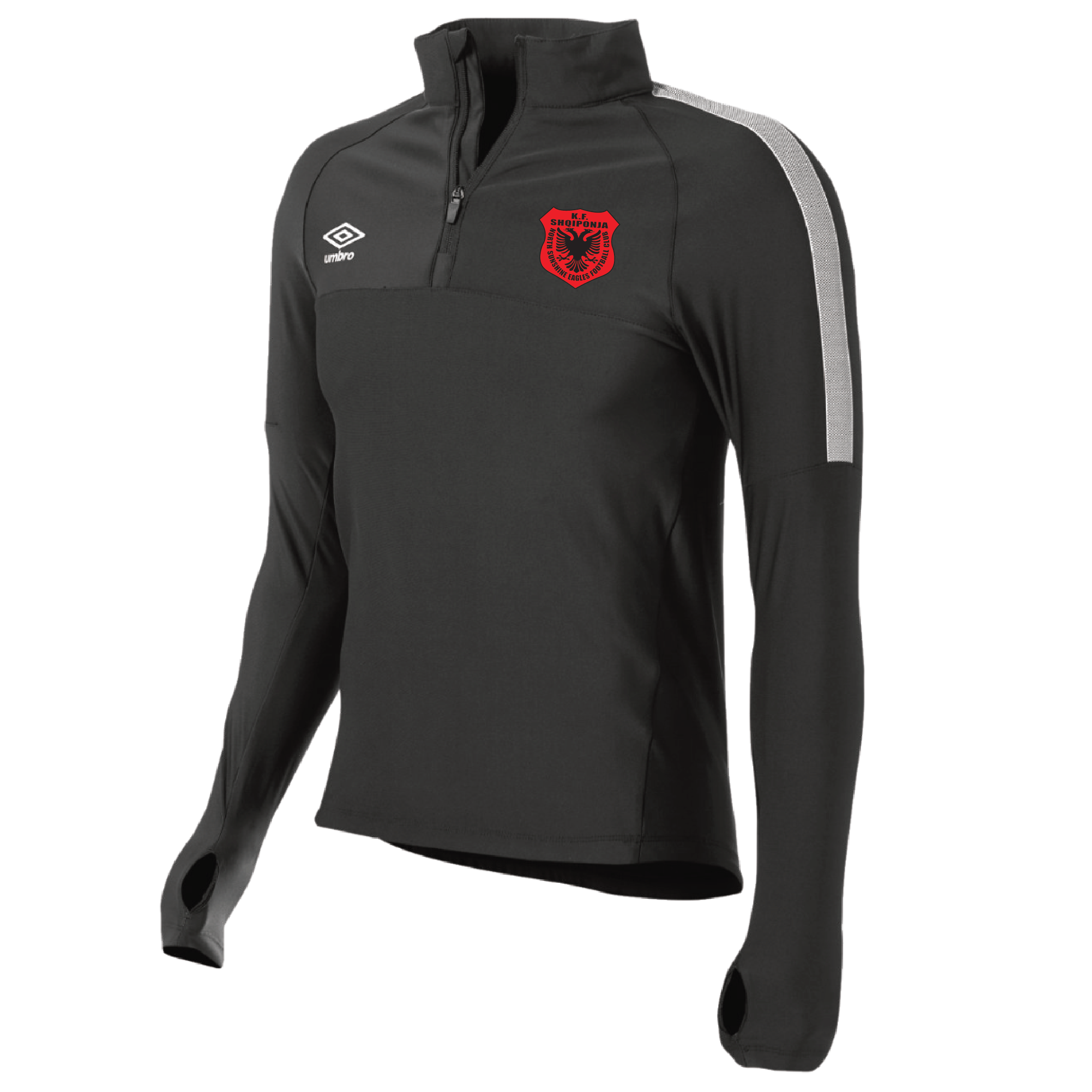 NSFC HALF ZIP BLACK